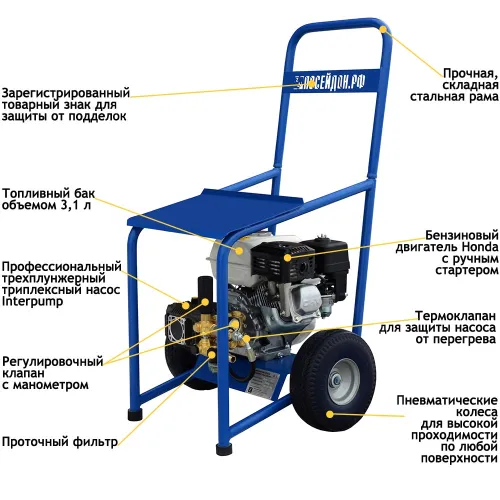 АВД Посейдон B6-150-15-H-IP-Gun